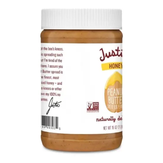Justin's Honey Peanut Butter Blend - 16oz image {3}