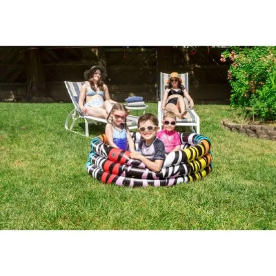 Poolmaster Zebra Inflatable Swimming Pool image {1}