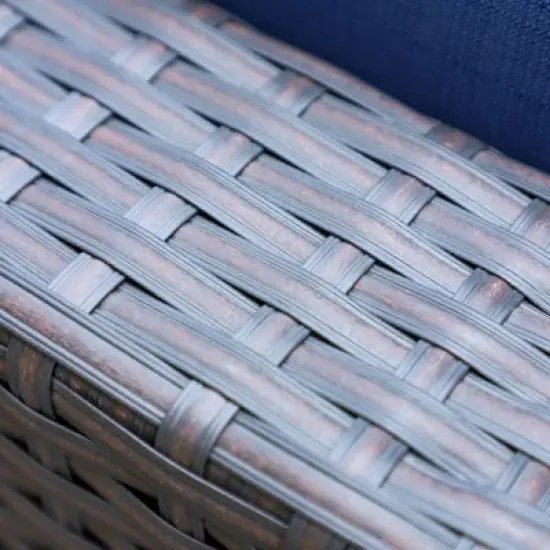 Outdoor Sectional Chairs with Cushions - Captiva Designs image {7}