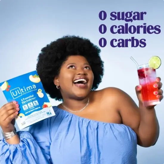 Ultima Replenisher Daily Hydration Electrolyte Stick Packs - Mocktini Variety Pack - 2oz/16ct image {5}