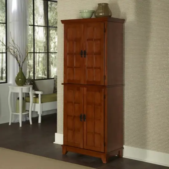 Arts & Crafts Pantry Cottage Oak - Home Styles image {1}