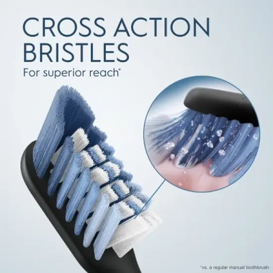 Oral-B Clic Toothbrush Ultimate Clean Replacement Brush Heads - Black - 2ct image {4}