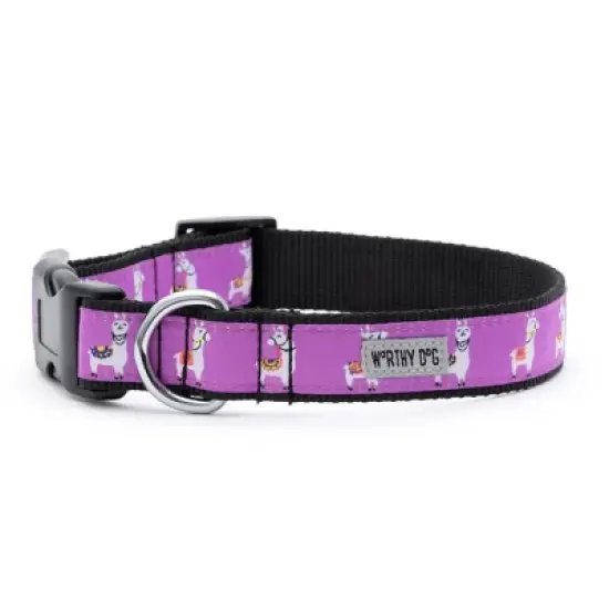 The Worthy Dog Llamas Collar image {4}