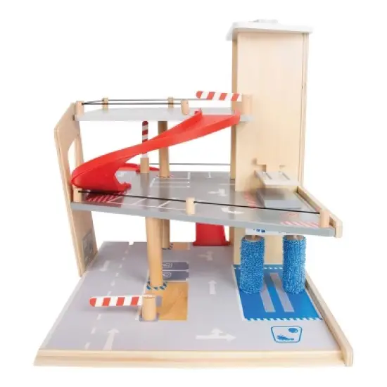 Small Foot City Garage Wooden Playset image {1}
