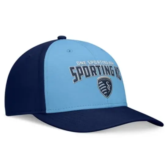 MLS Sporting Kansas City Structured Hat: Men's Cotton Baseball Cap, Small Size image {2}