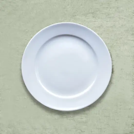Unique Bargains Washable Polyester Place Mats Green 12 Pcs image {1}