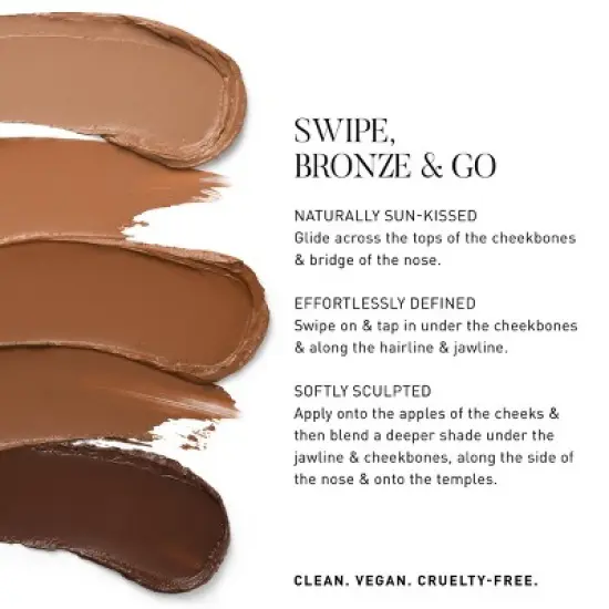 Morphe 2 Sun & Done Smooth-Gliding Bronzer Stick - 0.28oz image {9}