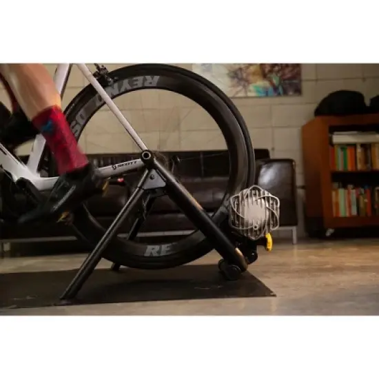 Saris Fluid2 Bike Trainer Stand, Foldable Frame Indoor Bike Trainer image {2}