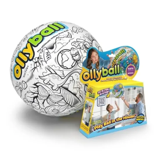 Ollyball Classic 12" Play Ball: Nylon Shell, Ages 4+, Soccer Training image {6}
