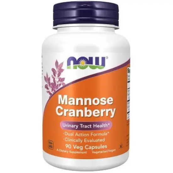 Mannose Cranberry by Now Foods  -  90 VegCap image {3}