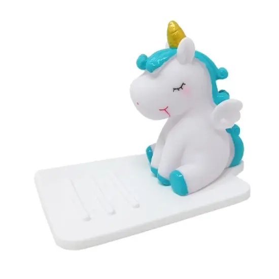 Wrapables Novelty Unicorn Hands Free Phone Stand (Set of 2) image {8}