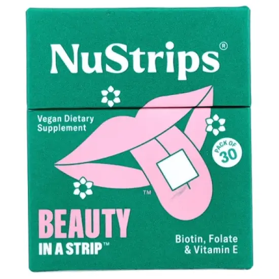 NuStrips Beauty In A Strip&trade;, Sweet Strawberry, 30 Strips image {3}