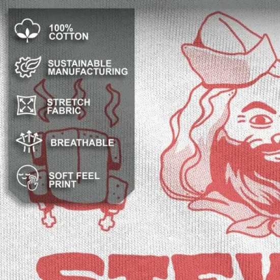 Men's A Minecraft Movie Steve Lava Chicken T-Shirt image {2}