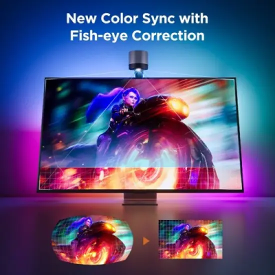 Govee DreamView T1 16.4' TV Backlight: Wi-Fi Bias Lighting, Home Theater Accessory image {11}