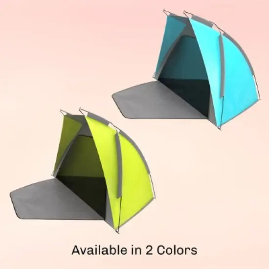 Leisure Sports Lightweight Pop-Up Beach Tent Sun Shelter - Turquoise image {7}