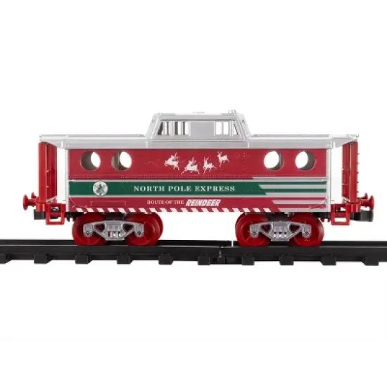 Lionel North Pole Express Battery Operated O-Gauge Train Set: 44-Piece Toy Vehicle Playset image {25}