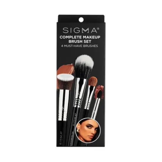 Sigma Beauty Complete Makeup Brush Set - 4ct image {1}