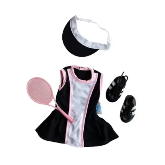 Healthy Roots Tennis Uniform Outfit for Dolls image {1}