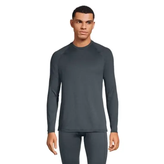 Lands' End Men's Crew Neck Expedition Thermaskin Long Underwear image {4}