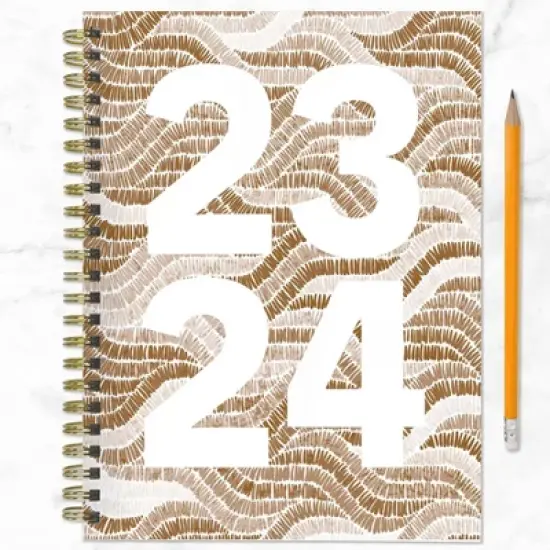TF Publishing 2023-24 Academic Planner Weekly/Monthly 6"x8" Amber Waves image {5}