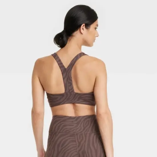 Women's Light Support Brushed Sculpt Unpadded Bra - All in Motion&trade; image {1}