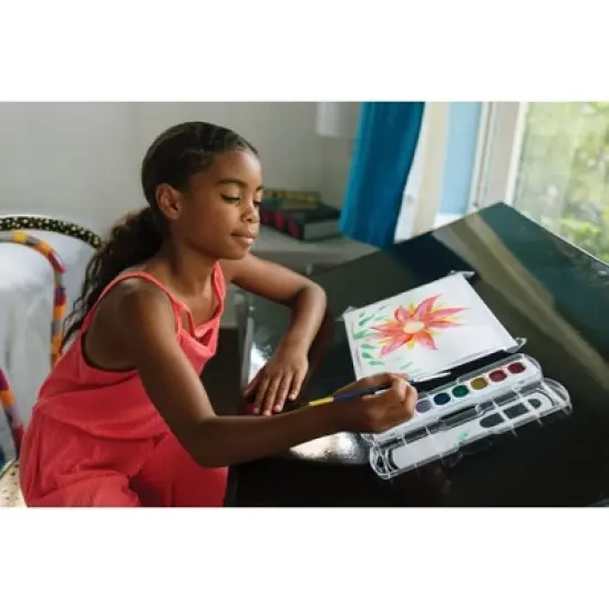 UCreate Watercolor Paper, White, 140 lb., 12" x 18", 50 Sheets image {3}