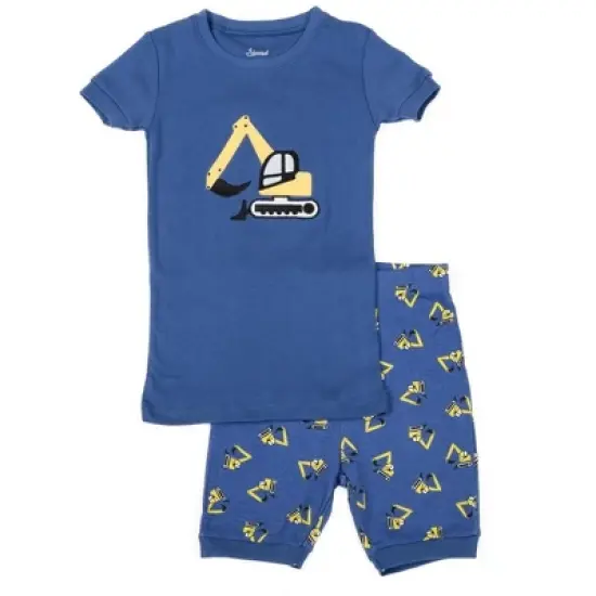 Leveret Kids Two Piece Cotton Short Pajamas image {9}