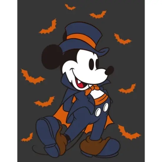 Boy's Disney Mickey Mouse The Vampire T-Shirt image {1}