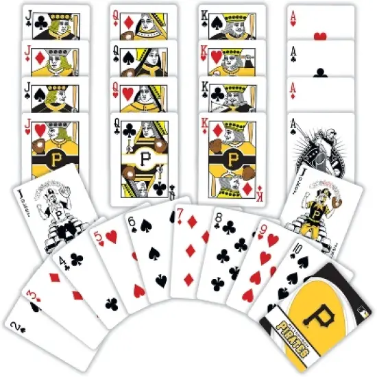 MasterPieces Officially Licensed MLB Pittsburgh Pirates Playing Cards - 54 Card Deck for Adults image {2}
