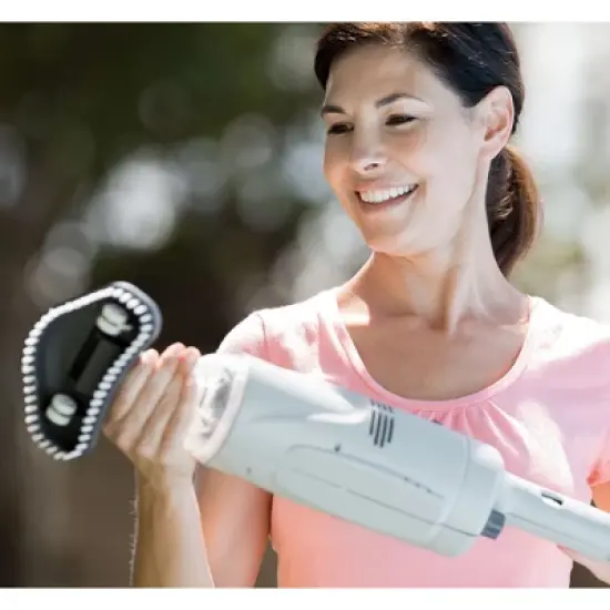 Intex Rechargeable Handheld Above Ground Swimming Pool and Spa Vacuum Cleaner with 94" Telescoping Shaft and 2 Interchangeable Brush Heads image {5}