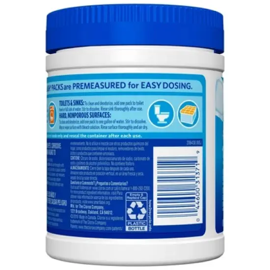 Clorox Zero Splash Bleach Packs - 12ct image {3}