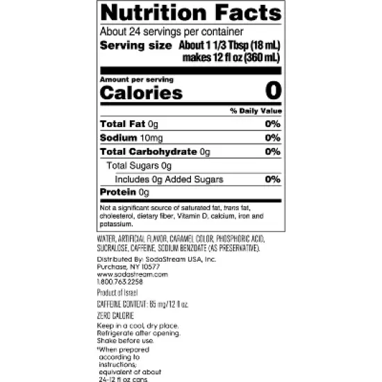 SodaStream Diet Dr Pete Sodamix - 14.9 fl oz image {5}