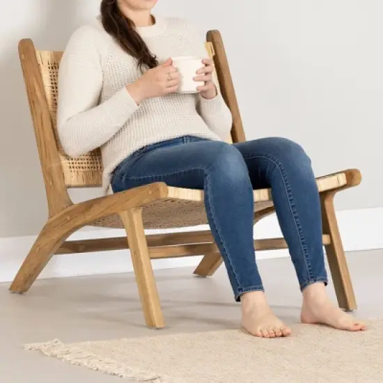 Balka Rattan Lounge Chair - South Shore image {3}