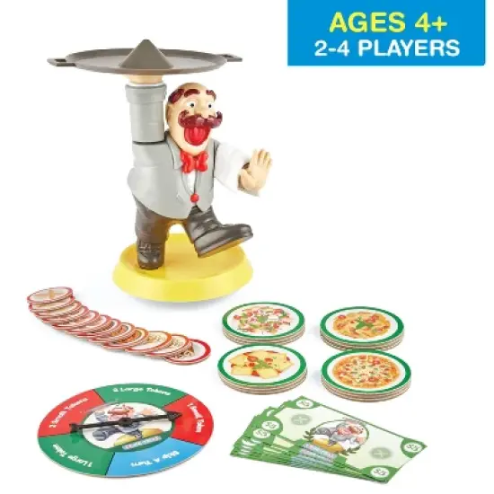 Game Zone Don&rsquo;t Tip the Waiter - Test Your Skills in This Hilarious Stacking and Balancing Game - Family Game Night Must-Have for 2-4 Players Ages 4+ image {9}
