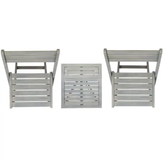 Gallo Balcony Bistro Set - Outdoor - PAT6751 - Safavieh image {4}