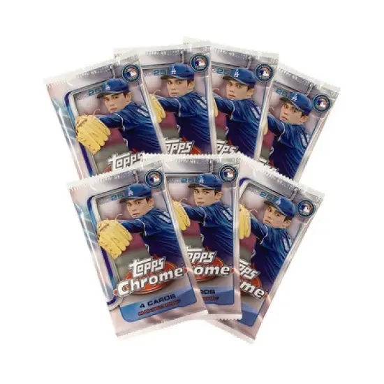 2025 Topps MLB Chrome Baseball Trading Card Value Box image {2}