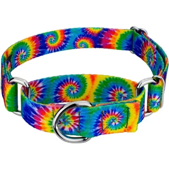Country Brook Petz Classic Tie Dye Martingale Dog Collar image {5}