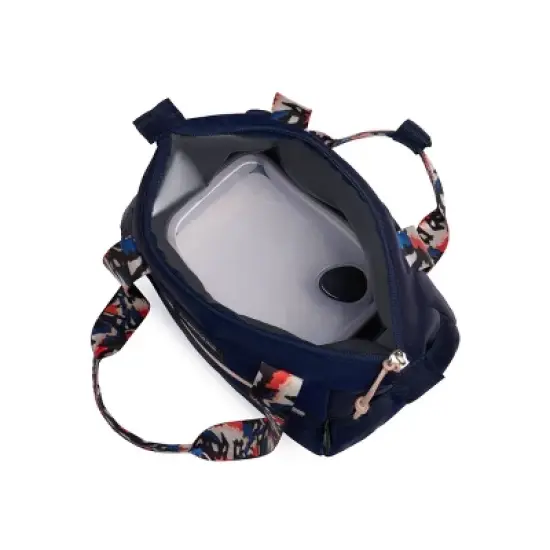 Igloo Repreve Carry All Lunch Bag with Pack In - Navy Butterfly image {3}