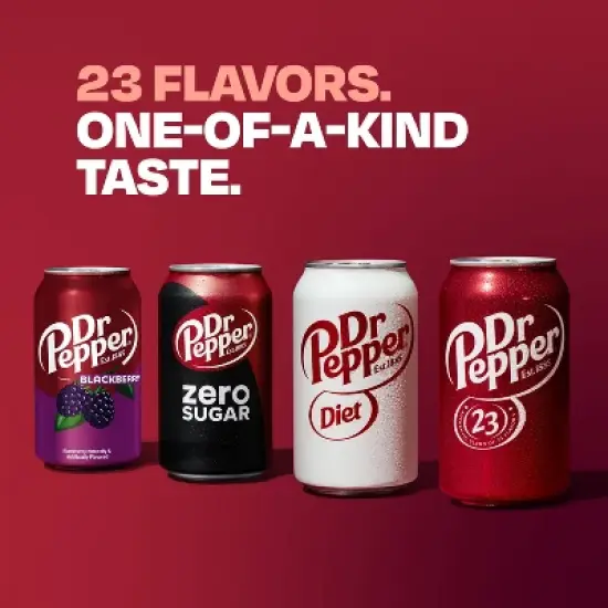 Dr Pepper Blackberry Soda - 12pk/12 fl oz Cans image {4}