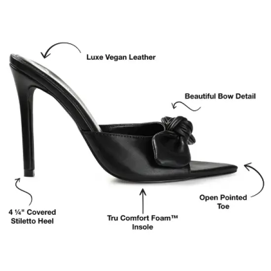 Journee Collection Womens Zelah Tru Comfort Foam Open Toe High Stiletto Pumps image {7}