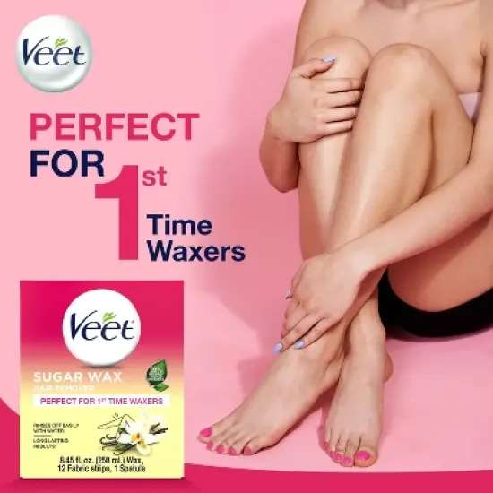 Veet Natural Sugar Waxing Hair Remover image {6}