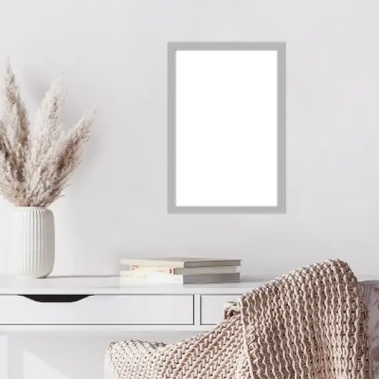 Amanti Art Hera Chrome Framed Dry Erase Magnetic Board image {7}