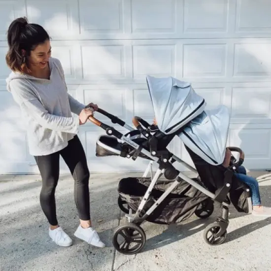 Mockingbird Single-to-Double Stroller image {8}