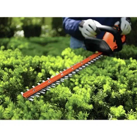 Black & Decker LHT2220 20V MAX Lithium-Ion Dual Action 22 in. Cordless Electric Hedge Trimmer Kit (1.5 Ah) image {5}