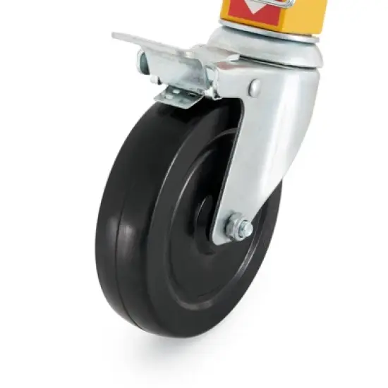 MetalTech Set of 14-Inch Baker Style 6 Foot Scaffolding Safety Accessory Outriggers with Casters, 4 Pack image {3}