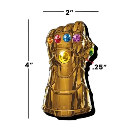 NMR Distribution Marvel Thanos Gauntlet Funky Chunky Magnet image {3}