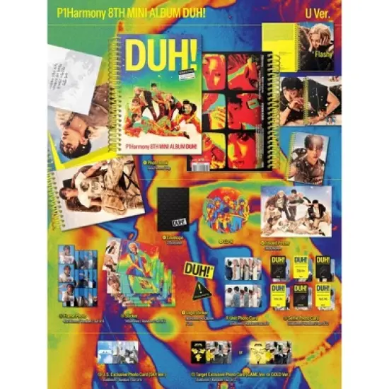 P1Harmony - DUH! U Ver. (Target Exclusive, CD) image {2}