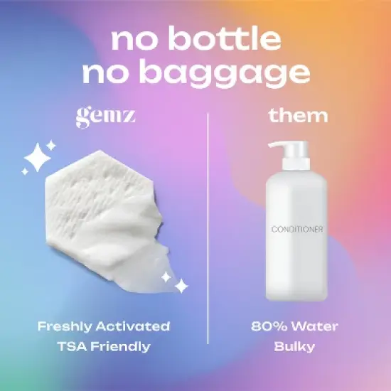 gemz Strengthening Conditioner, Stress Less Repair, Color Safe - 5ct/0.2oz image {4}