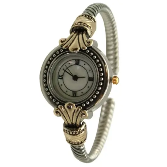 Olivia Pratt Small Elegant Antique Look Women Bangle Watch image {2}