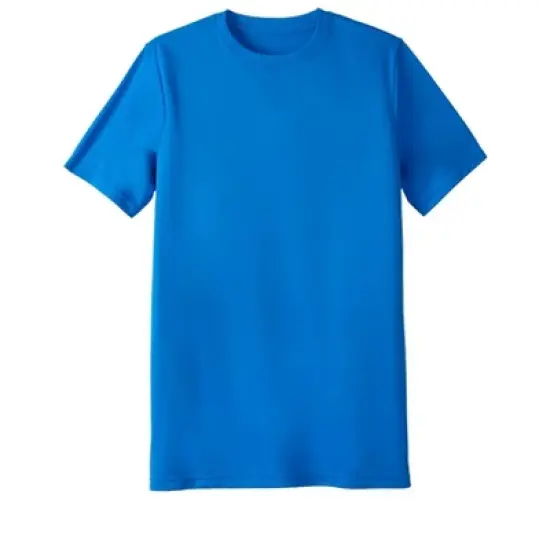 KingSize Men's Big & Tall Moisture-Wicking Longer-Length Short Sleeve Crewneck Tee image {11}